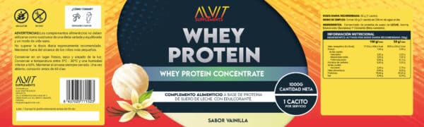 Premium Whey Protein Vainilla - Imagen 3